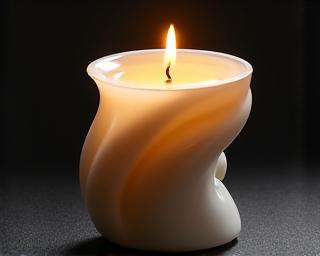 Sculptural Luxury Candles