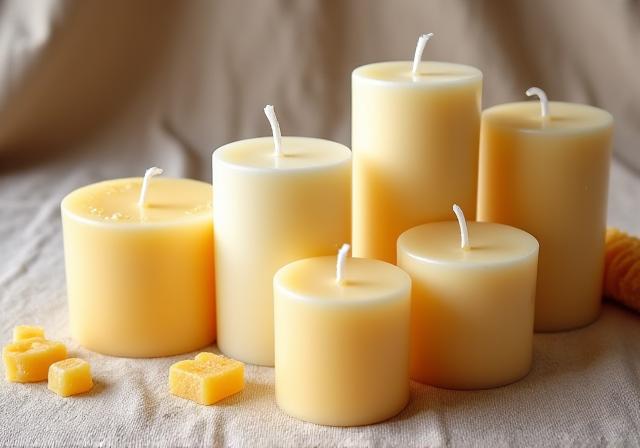Soy and Beeswax Eco-Friendly Candles